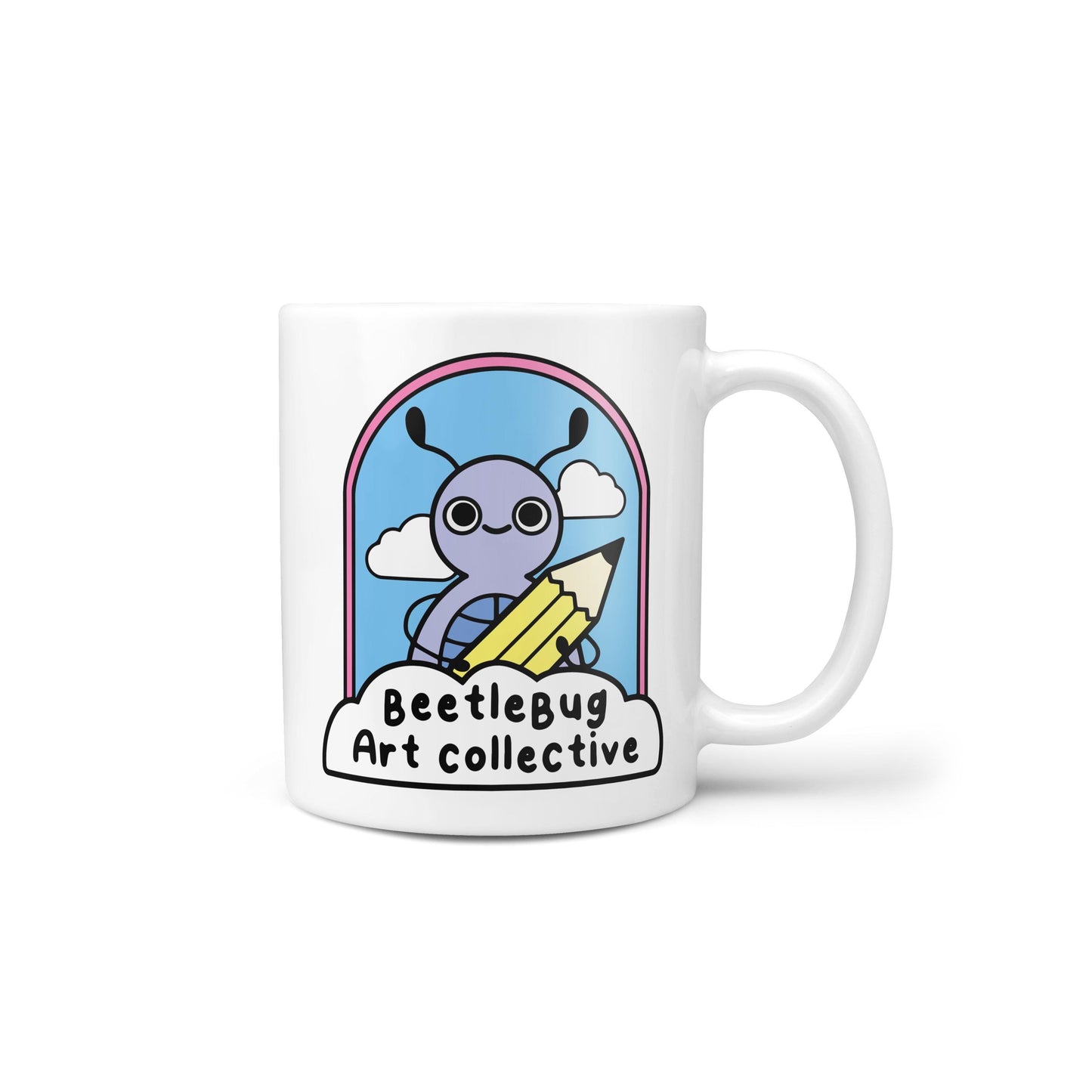 Beetlebug Art Collective Logo Novelty Mug
