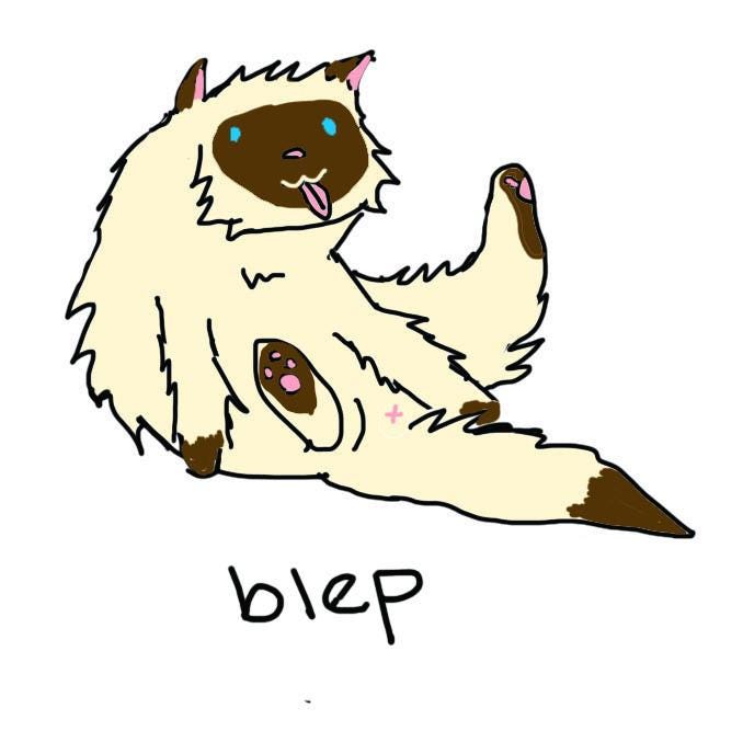 Blep Tongue Cat 1.25" Button