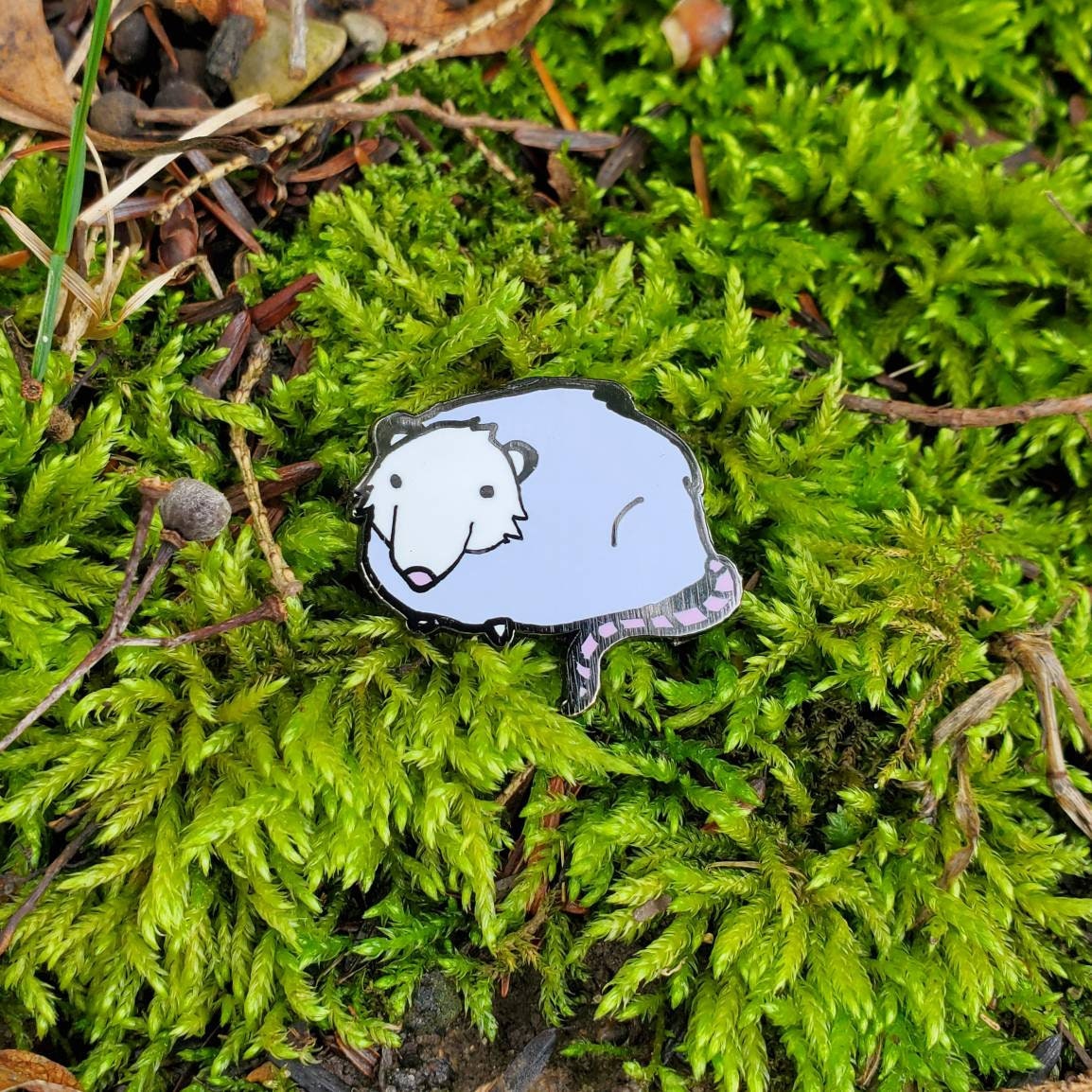 Fabulous Possum Enamel Pin