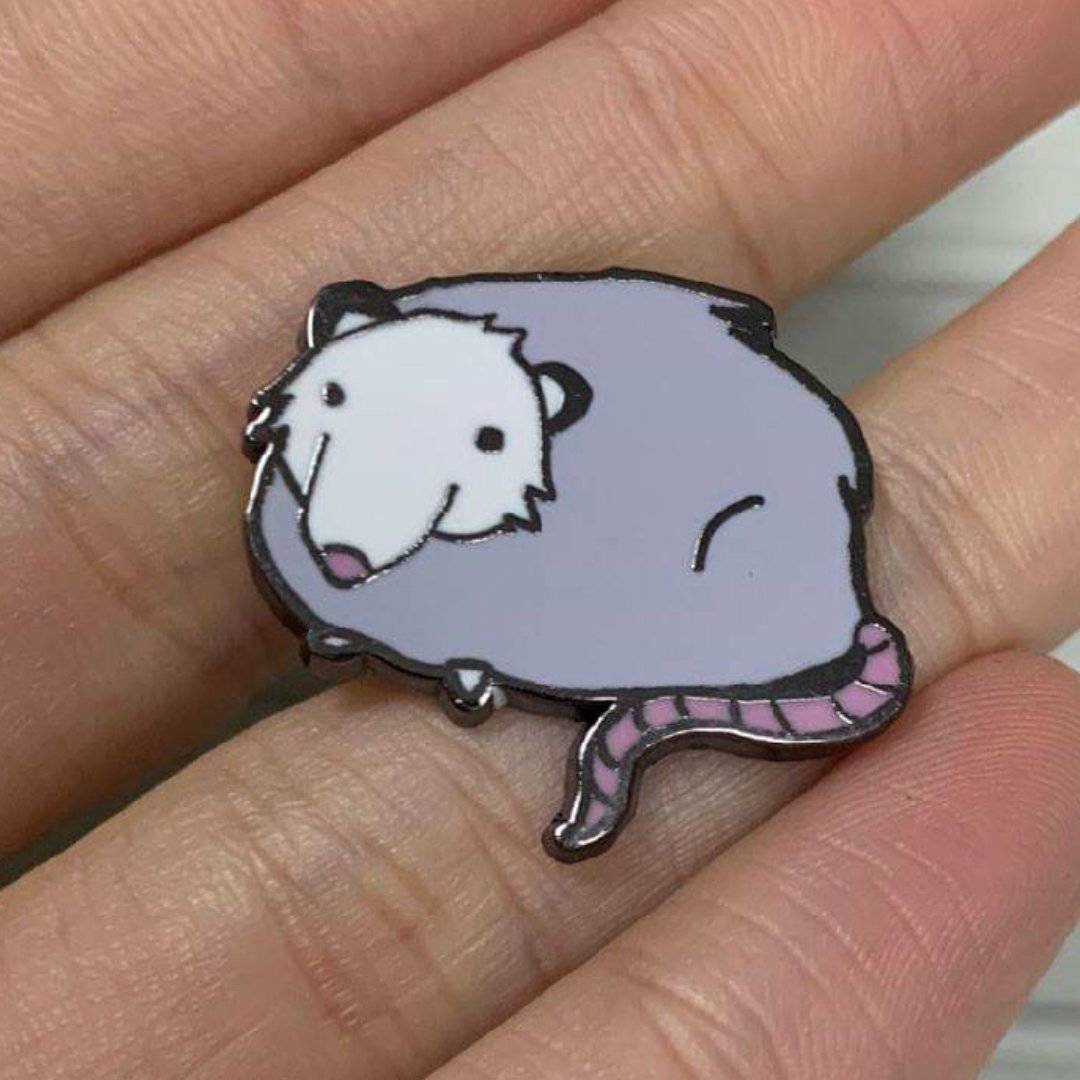 Fabulous Possum Enamel Pin