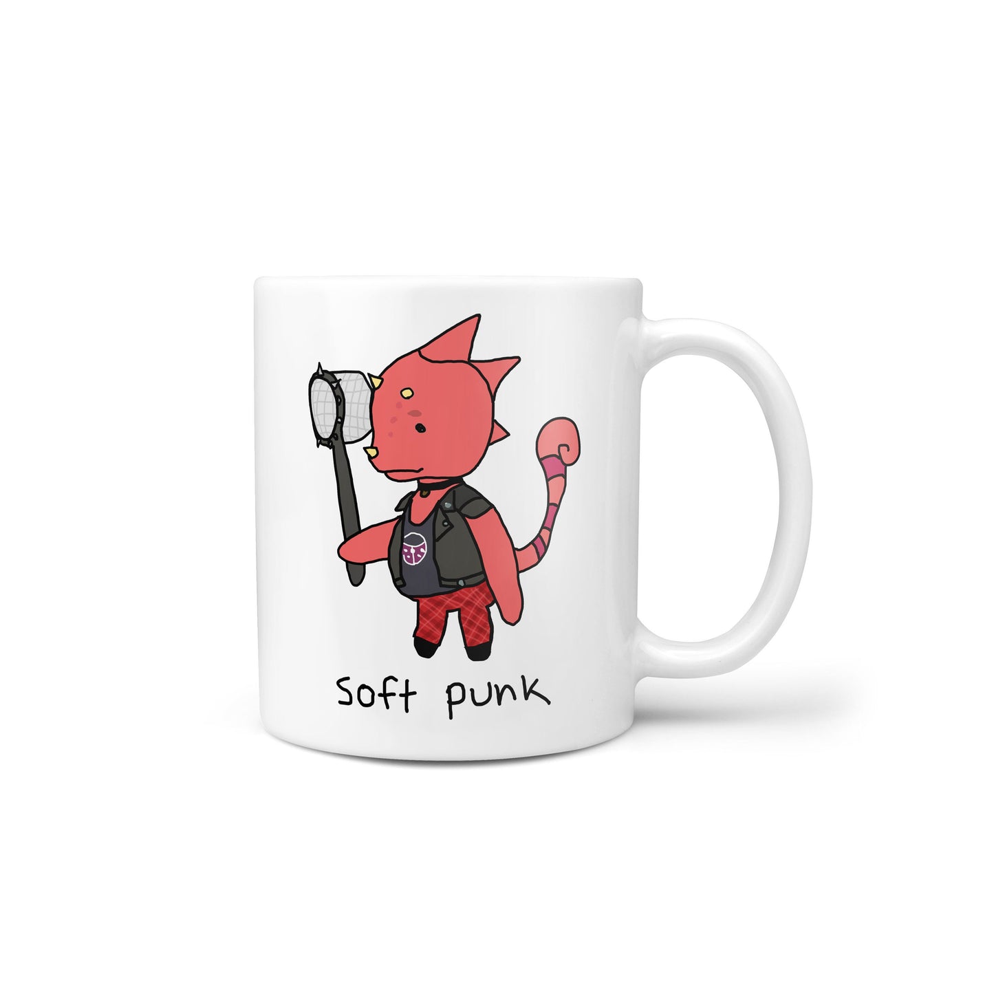 Lizard Soft Punk Novelty Meme Mug