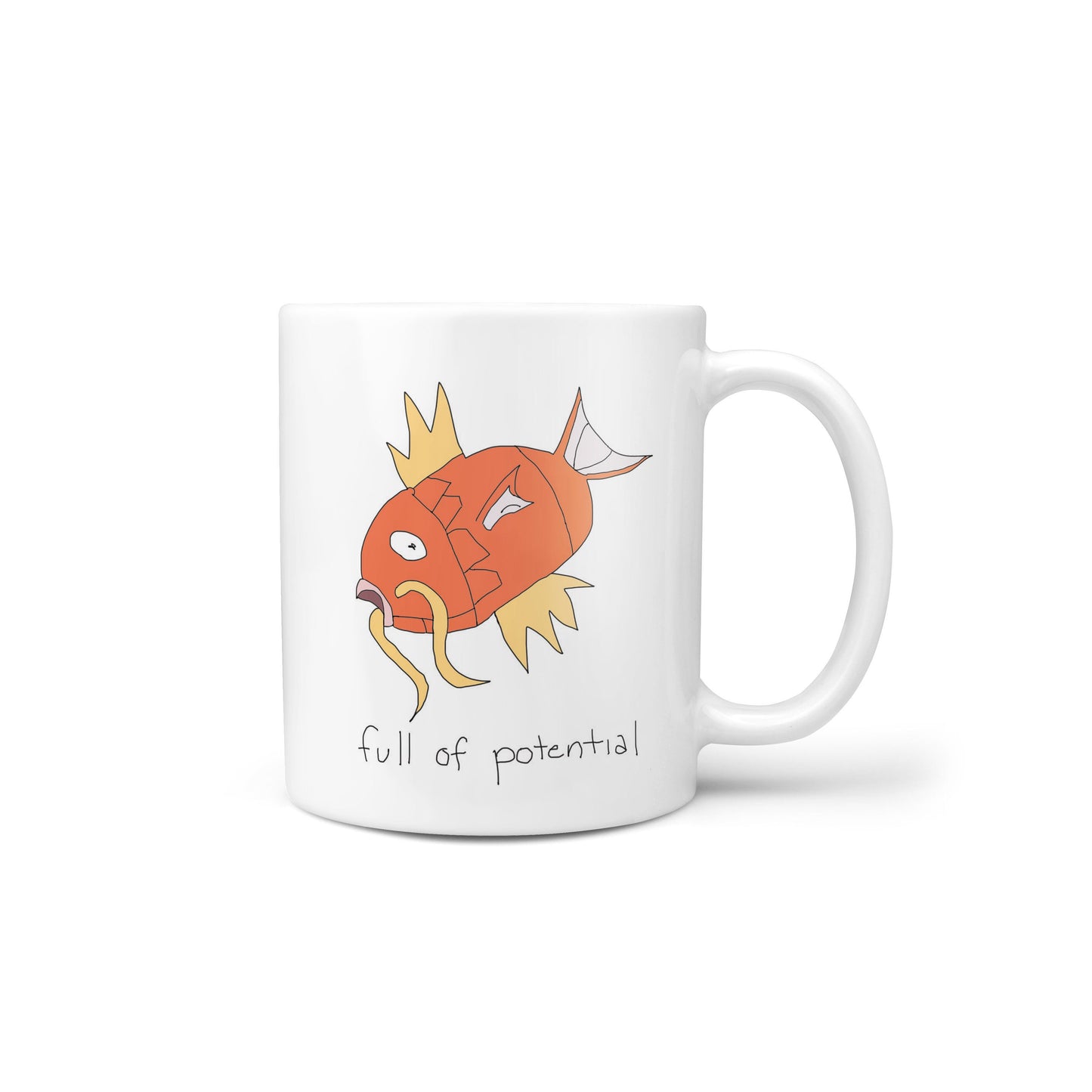 Determined Koi Friend Novelty Mug
