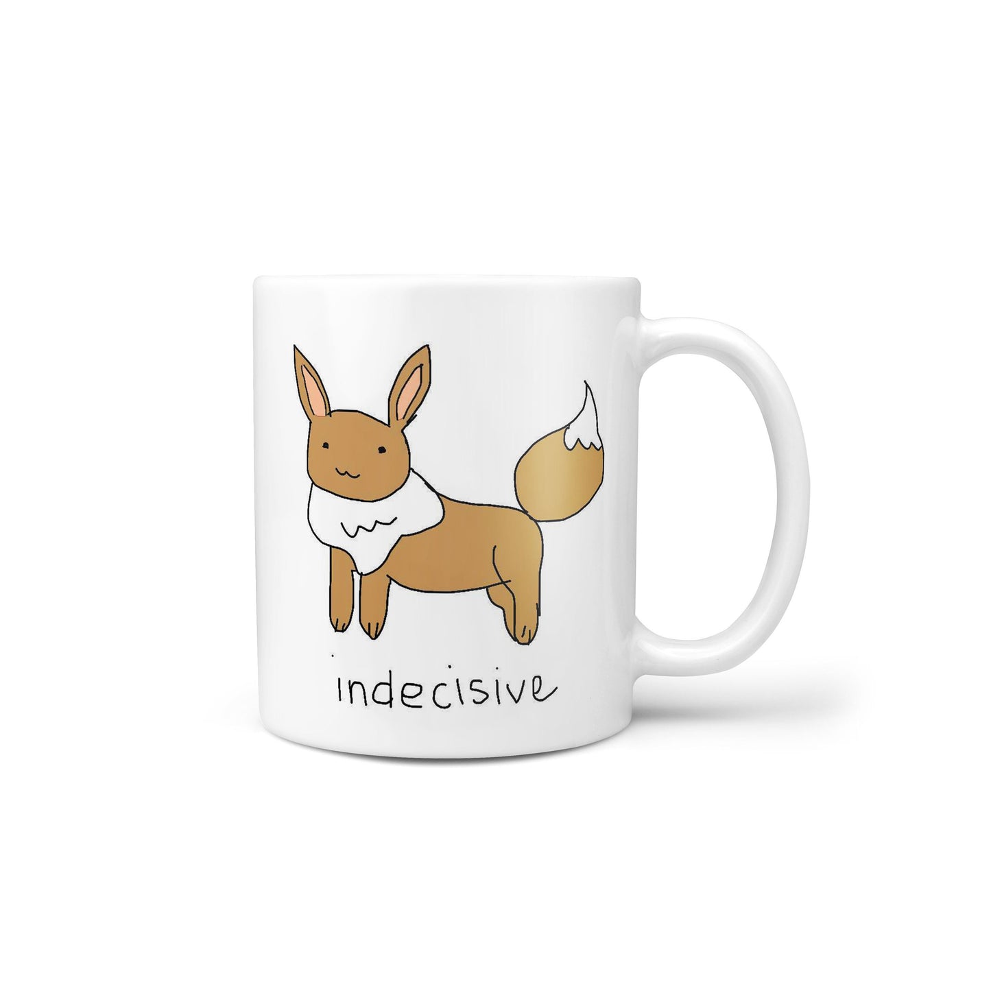 Indecisive Evolution Friend Novelty Mug