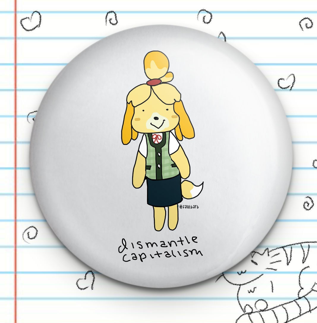 Political Dog Meme 1.25 inch Button