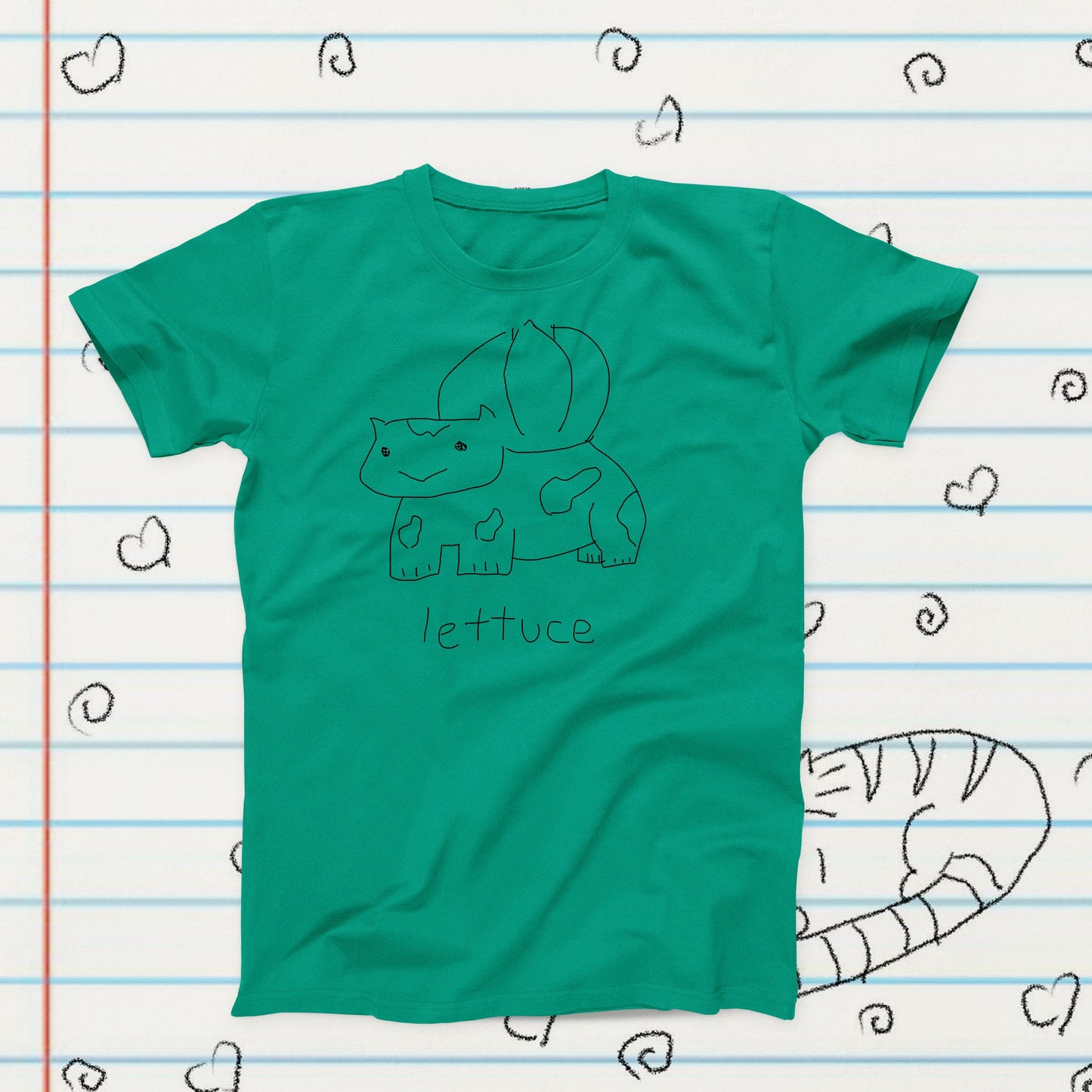 CHOICE OF 5 COLORS Succulent Friend Lettuce Novelty T-Shirt