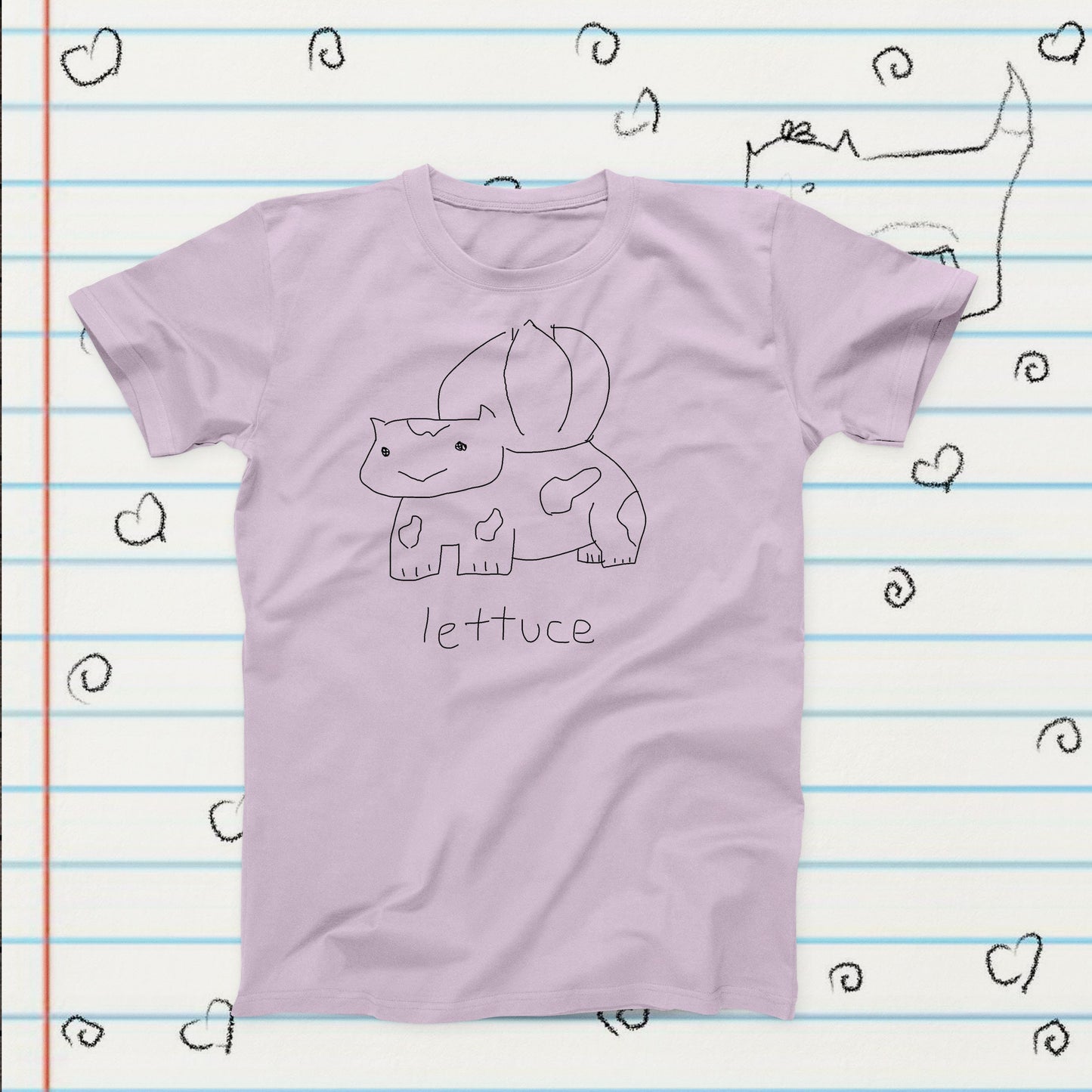 CHOICE OF 5 COLORS Succulent Friend Lettuce Novelty T-Shirt