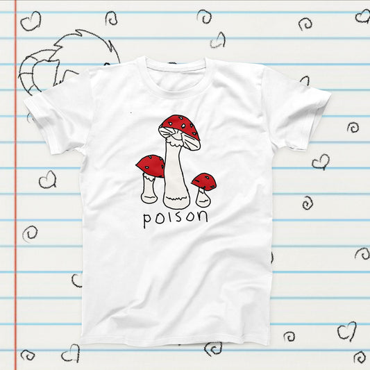 Poison Mushroom Meme Novelty T-Shirt