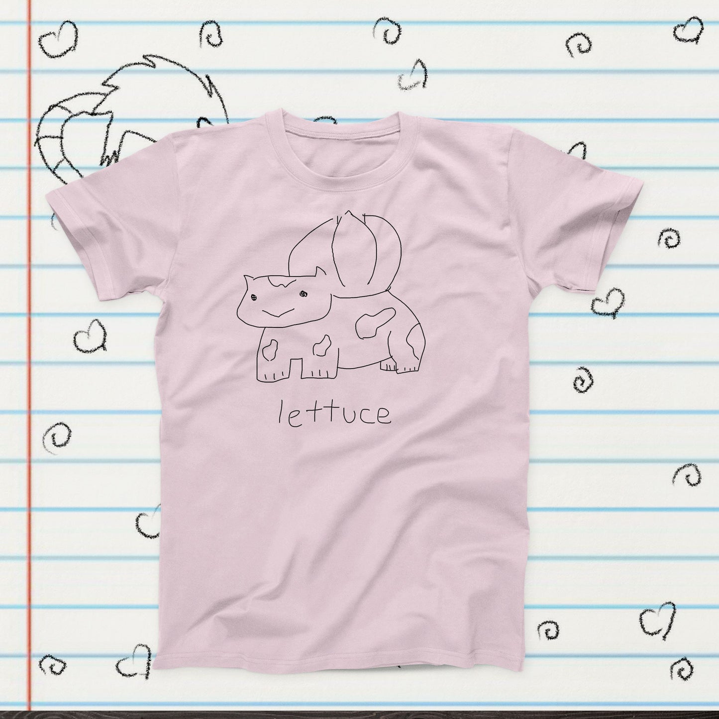 CHOICE OF 5 COLORS Succulent Friend Lettuce Novelty T-Shirt