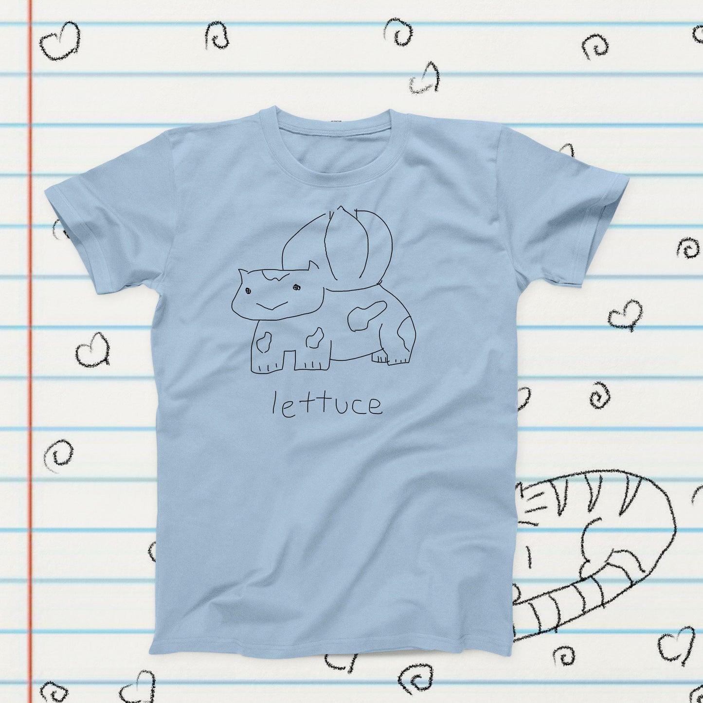 CHOICE OF 5 COLORS Succulent Friend Lettuce Novelty T-Shirt