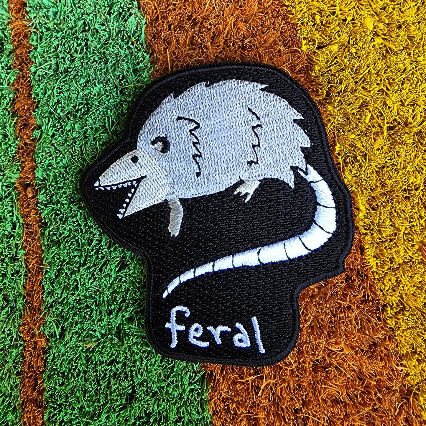 Feral Possum 3 Inch Patch