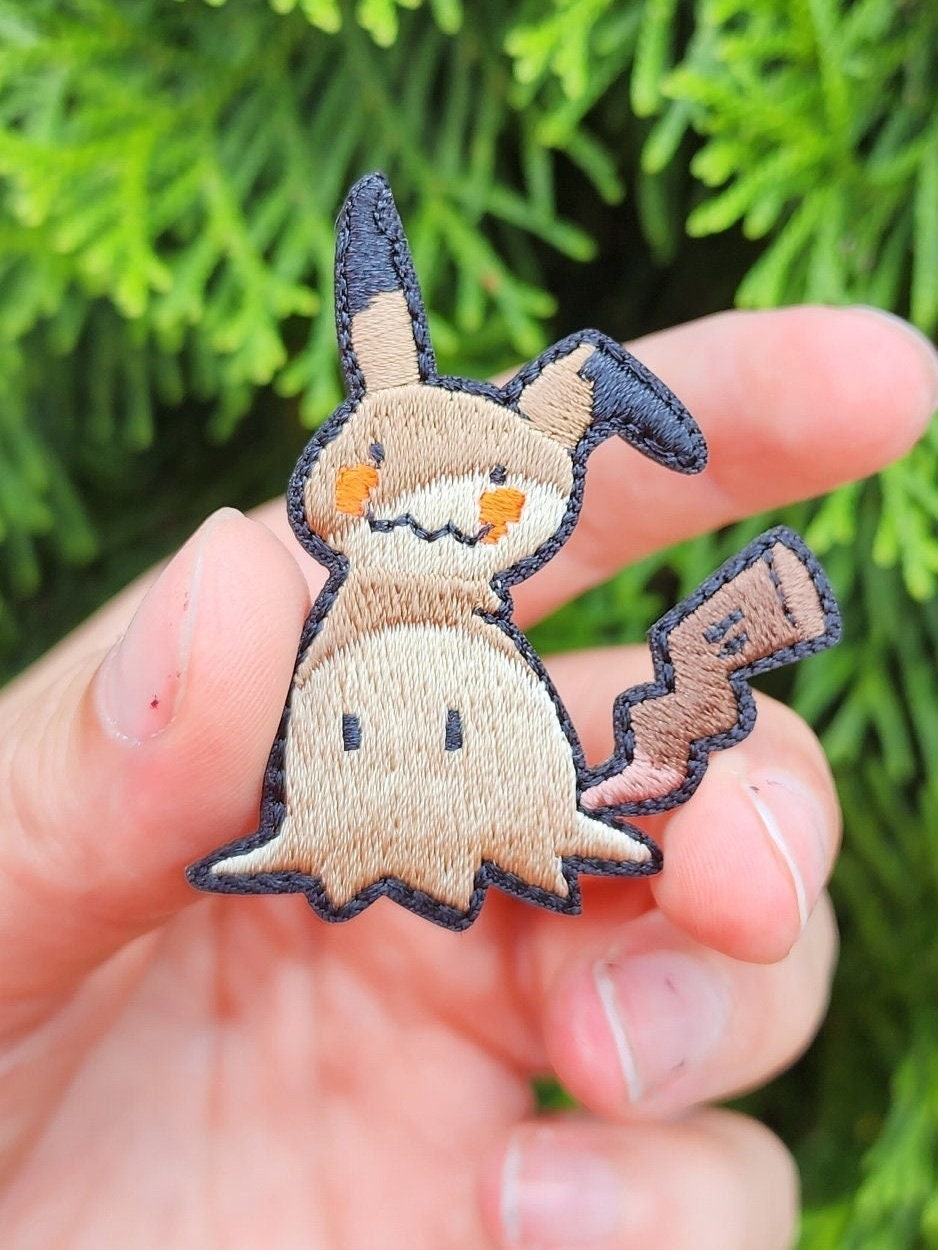 Mimic Ghost Type Friend 2 Inch Iron On Patch