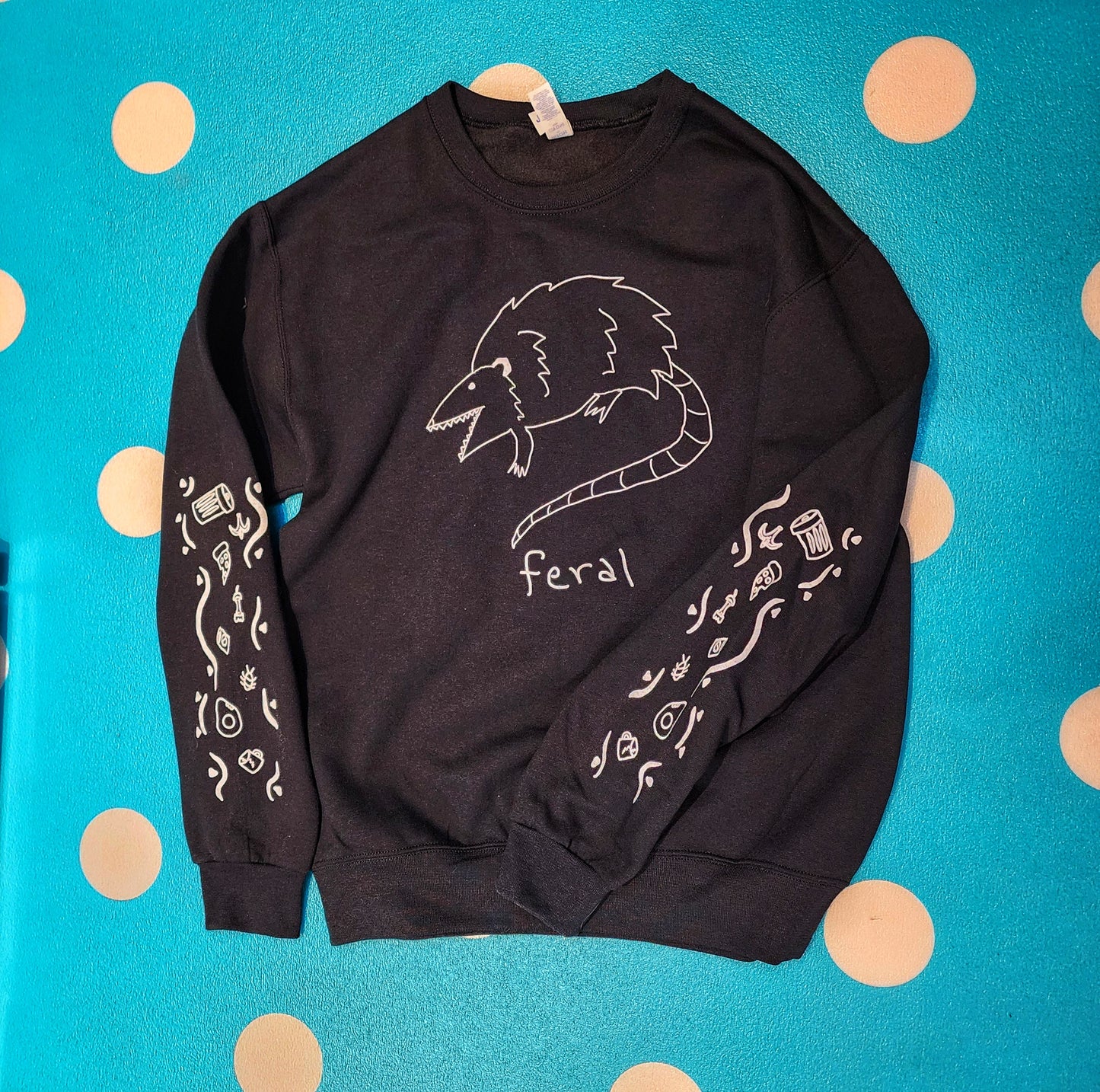 Feral Possum Crew Neck Sweatshirt