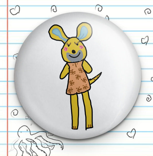 Limberg Long Legs Meme 1.25 inch Button
