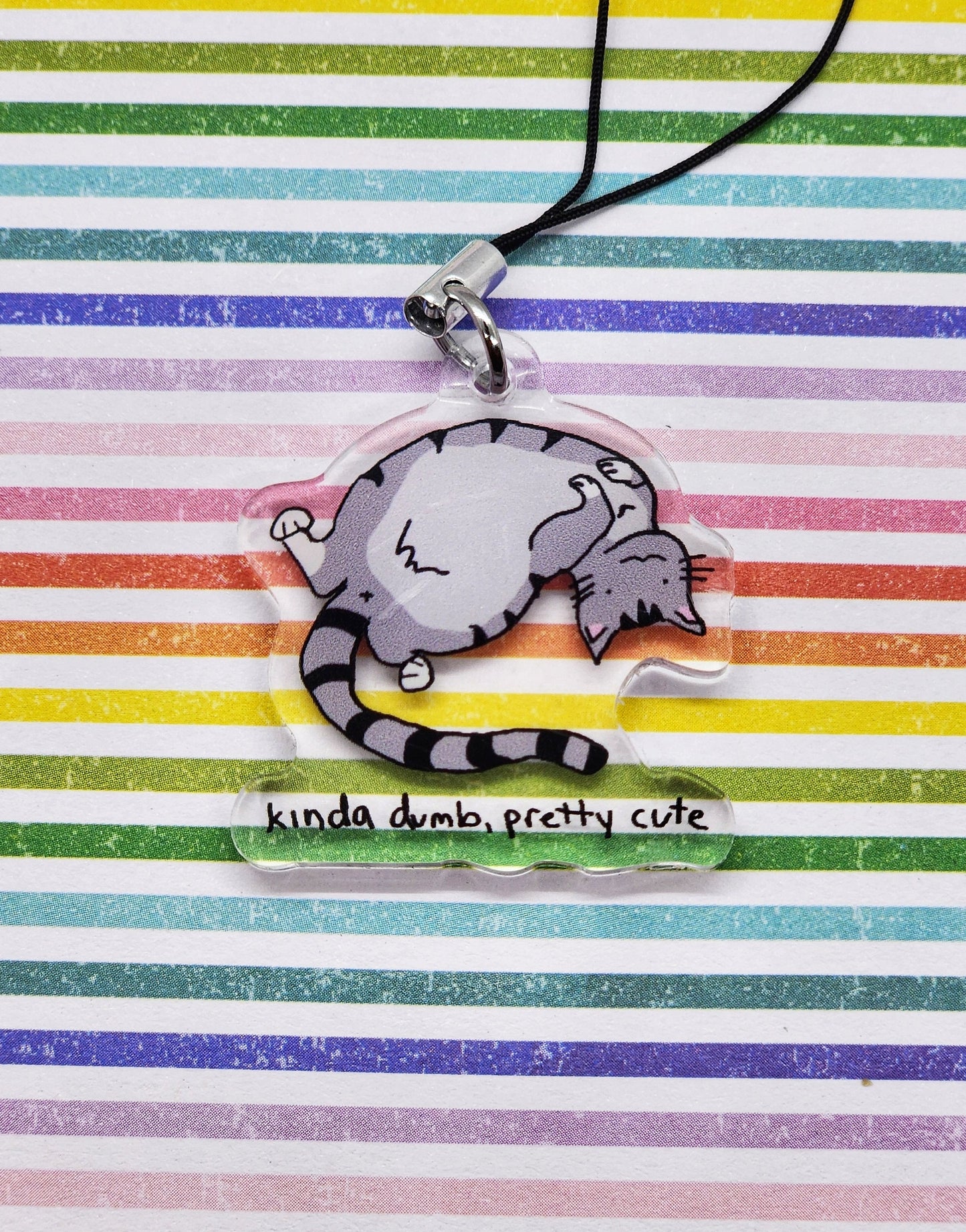 Cat Acrylic Charm (1.5 inch) – Pretty & Playful