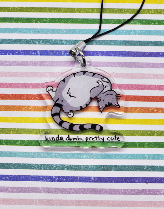 Cat Acrylic Charm (1.5 inch) – Pretty & Playful