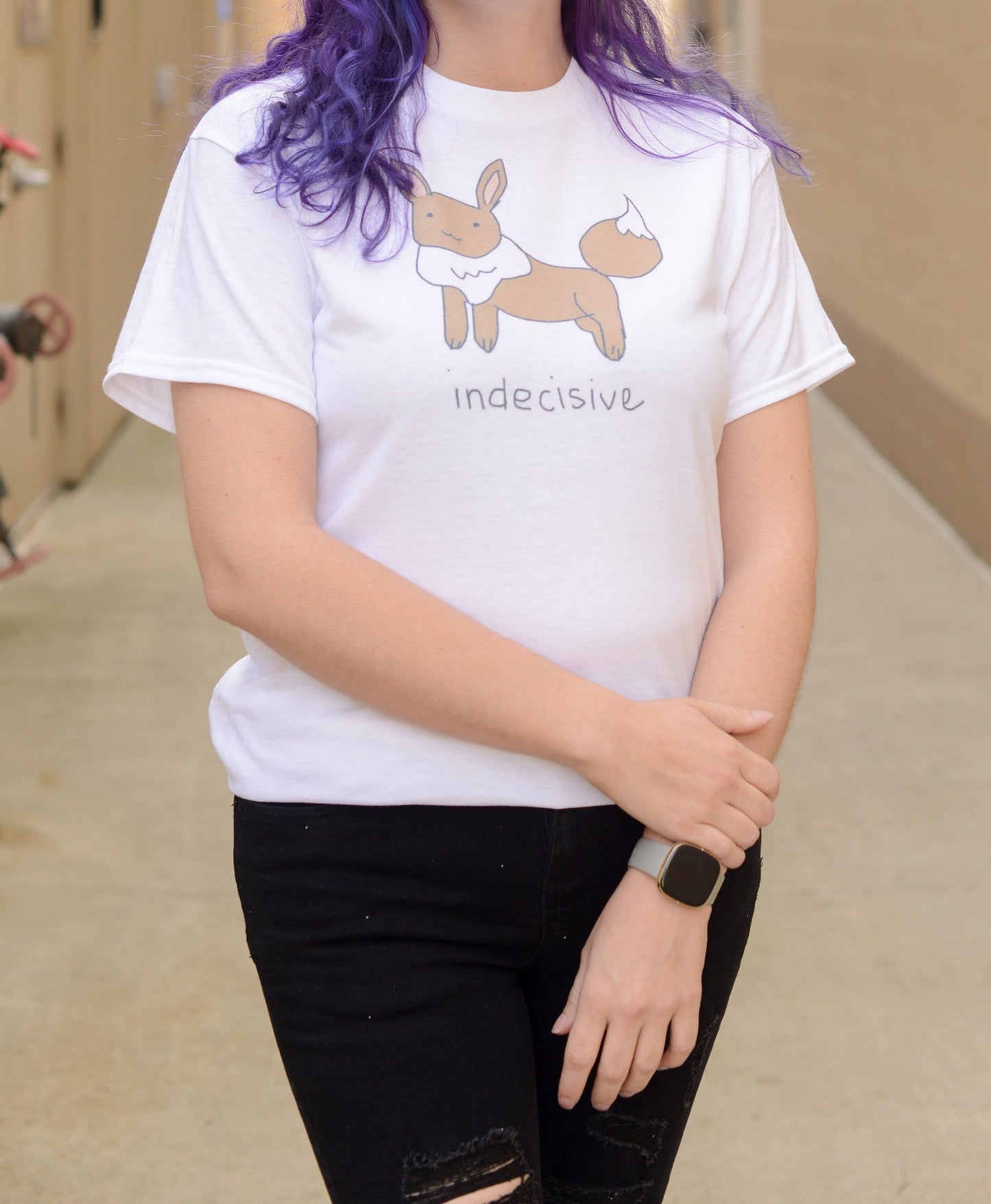 Indecisive Evolve Friend T-Shirt, Video Game Meme Gift