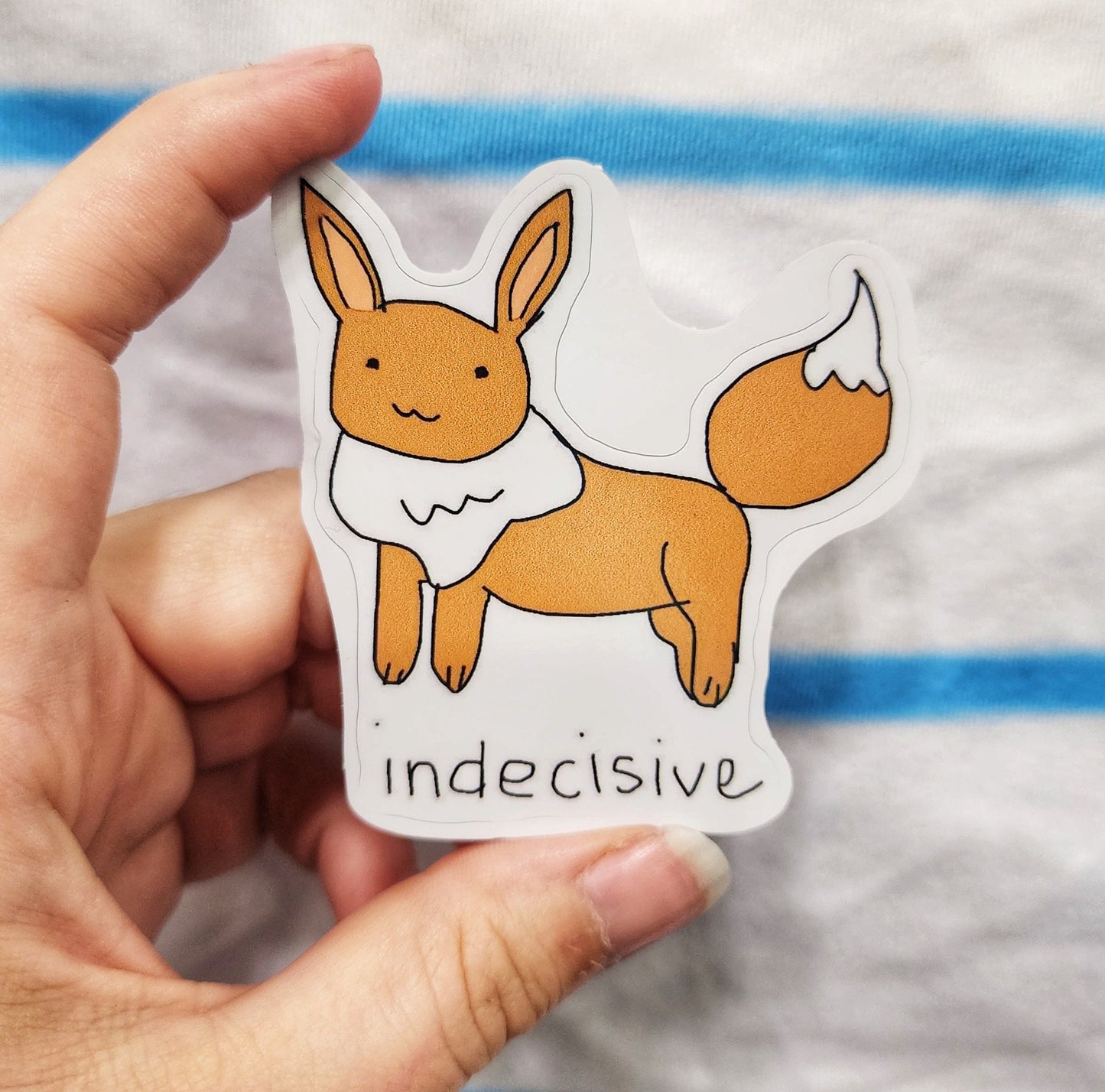 Indecisive Evolution Friend Vinyl Die-Cut Sticker