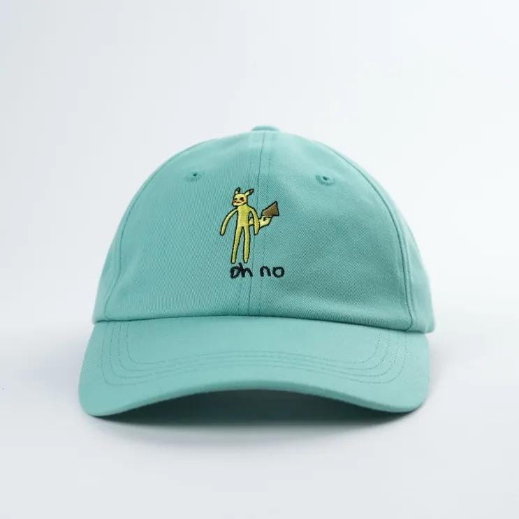 Oh No Electric Type Friend Baseball Dad Hat