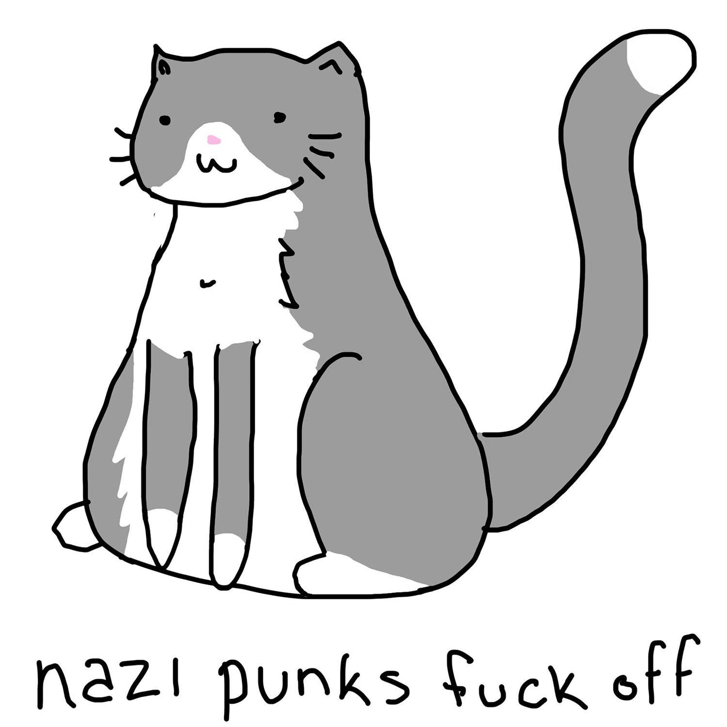 Nazi Punks Fuck Off 1.25" Button
