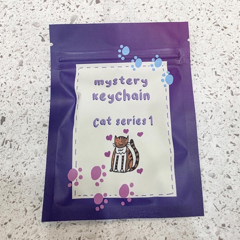 Mystery Keychain: Cat Series 1