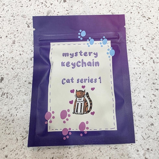 Mystery Keychain: Cat Series 1