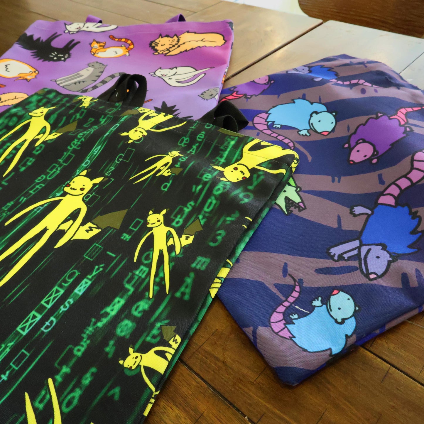Oh No Electric Friend Tote Bag