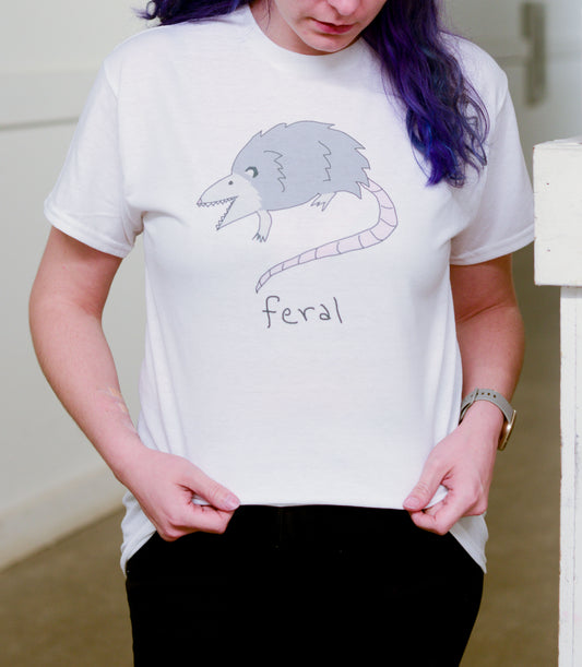 Feral Possum Novelty T-Shirt