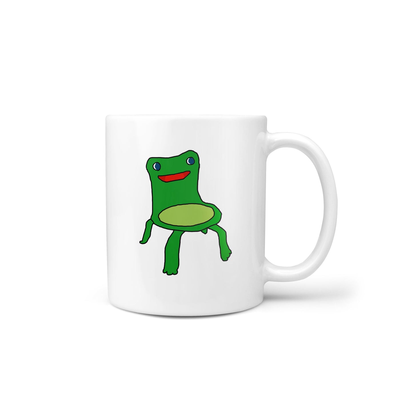 Frog Chair Novelty Meme Mug
