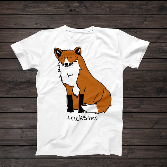Trickster Fox Novelty T-Shirt