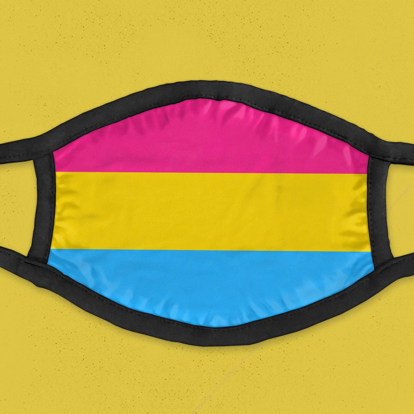 Pansexual Pride Face Mask with Filters