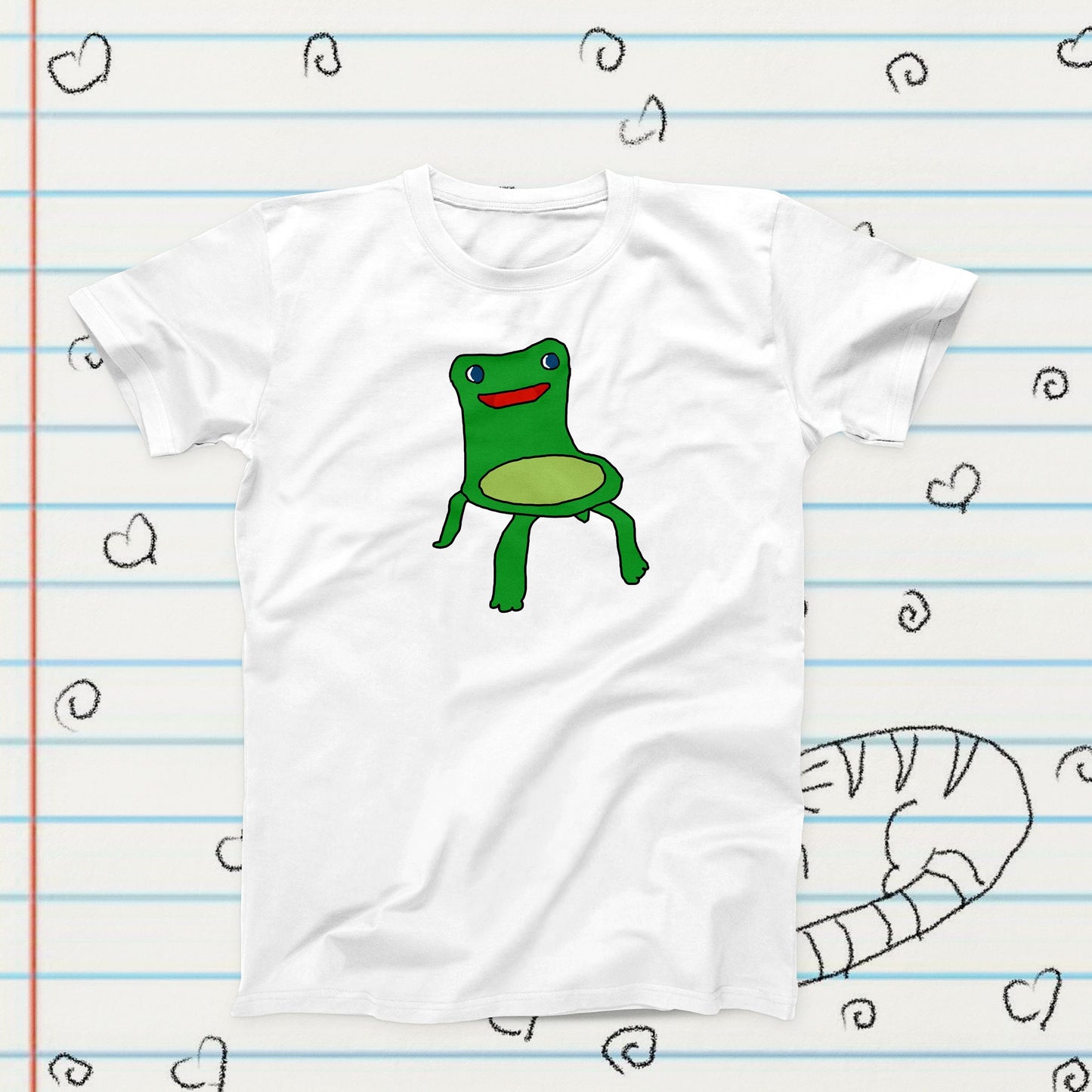Green Frog Chair Meme Shirt