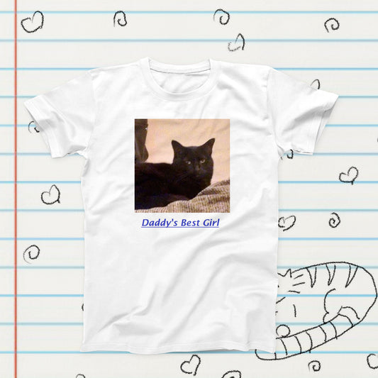 Best Girl Black Cat Meme Novelty T-Shirt