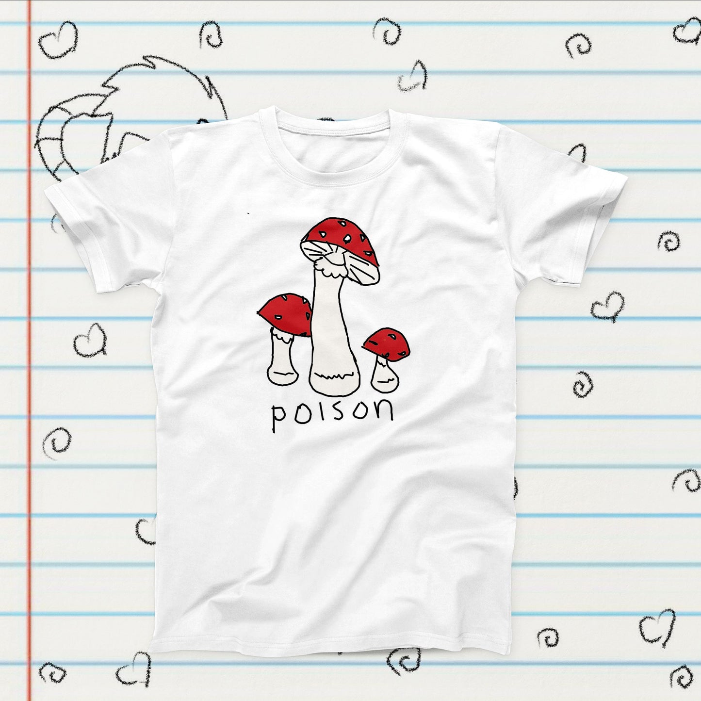 Poison Mushroom Meme Novelty T-Shirt