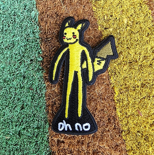 Oh No Electric Friend 3 Inch Patch