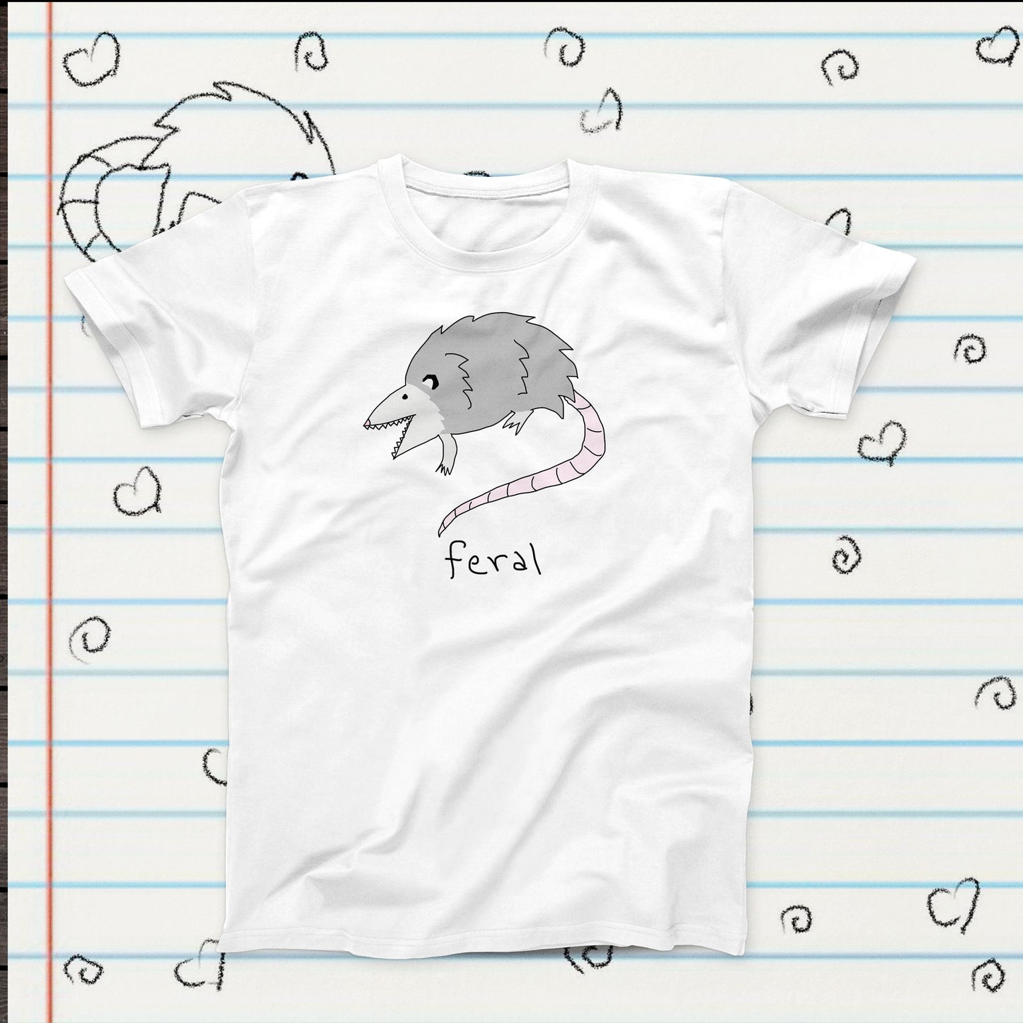 Feral Possum Novelty T-Shirt