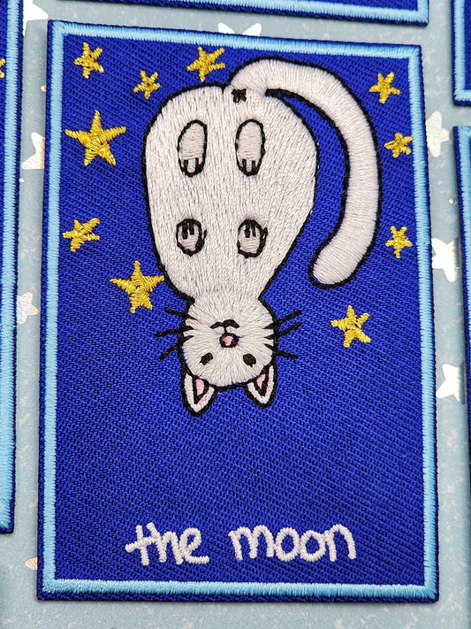 The Moon Cat Tarot 3 Inch Patch