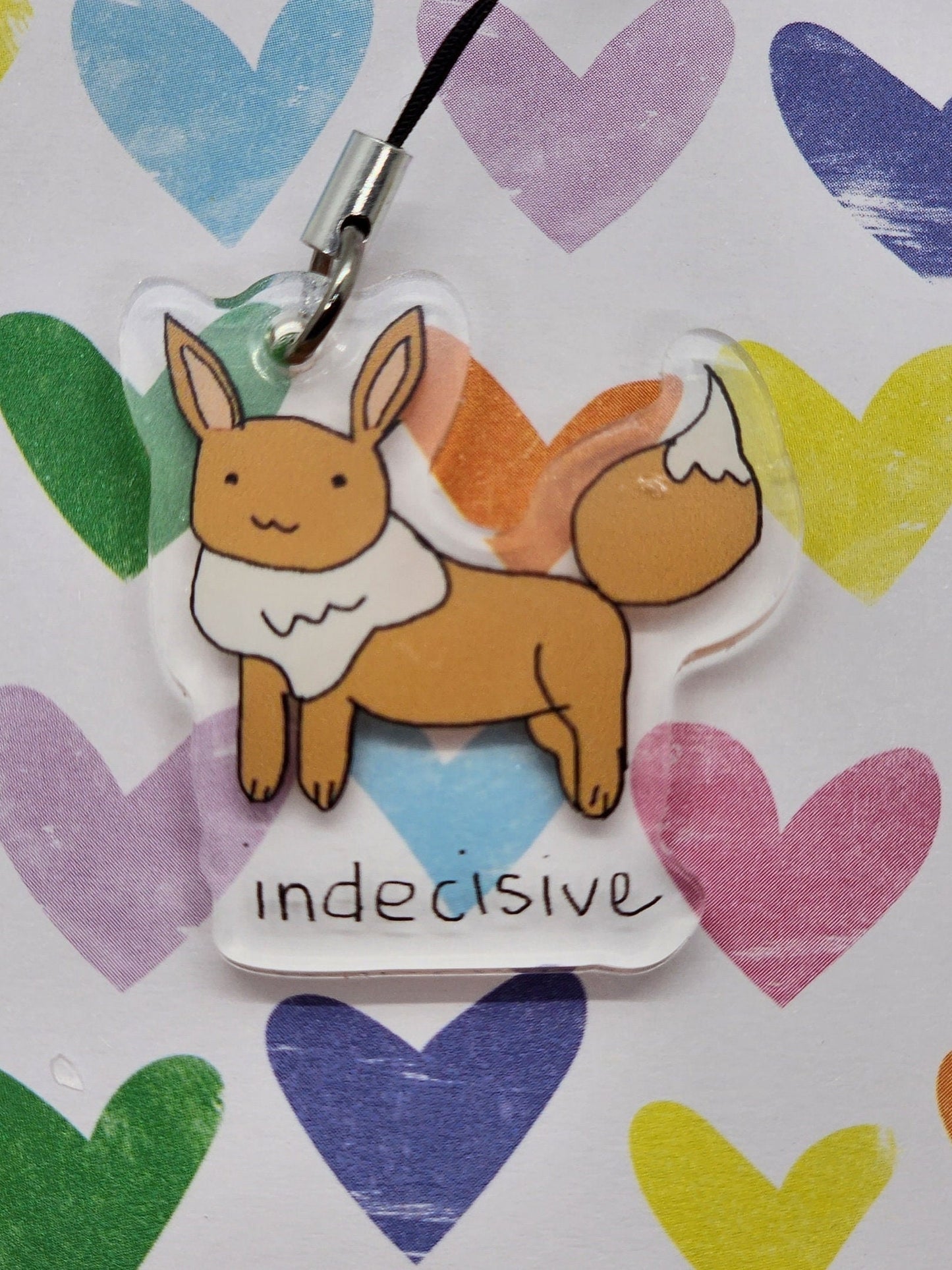 Indecisive Evolution Friend 1.5 inch Charm