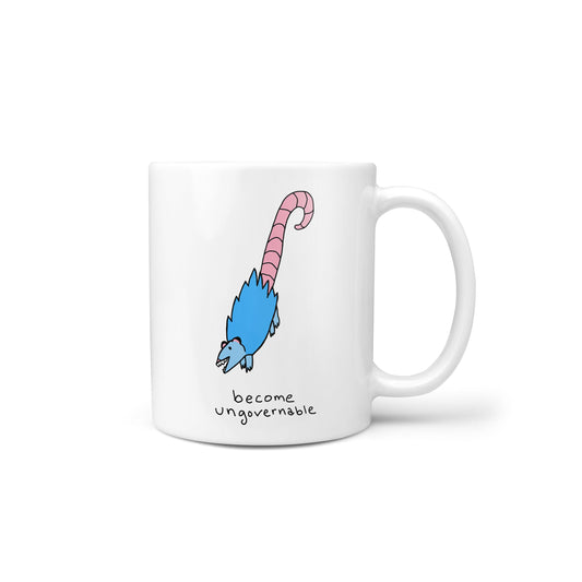 Become Ungovernable Full Color Possum Novelty Mug